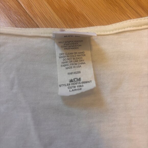 Harley Davidson Sheer Rhinestone Cross Floral Women’s Tank Top Size Large - Picture 5 of 7